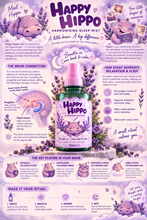 Load image into Gallery viewer, 'Happy Hippo' Harmonising Sleep Mist 250ml